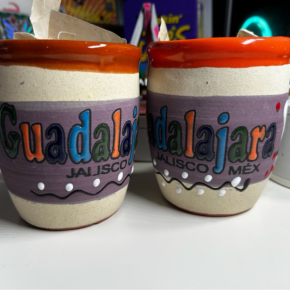 Guadalajara Ceramic Mug Set - Multicolor